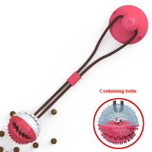 将图片加载到图库查看器，Dog Toy Suction Cup Tug Interactive Ball

